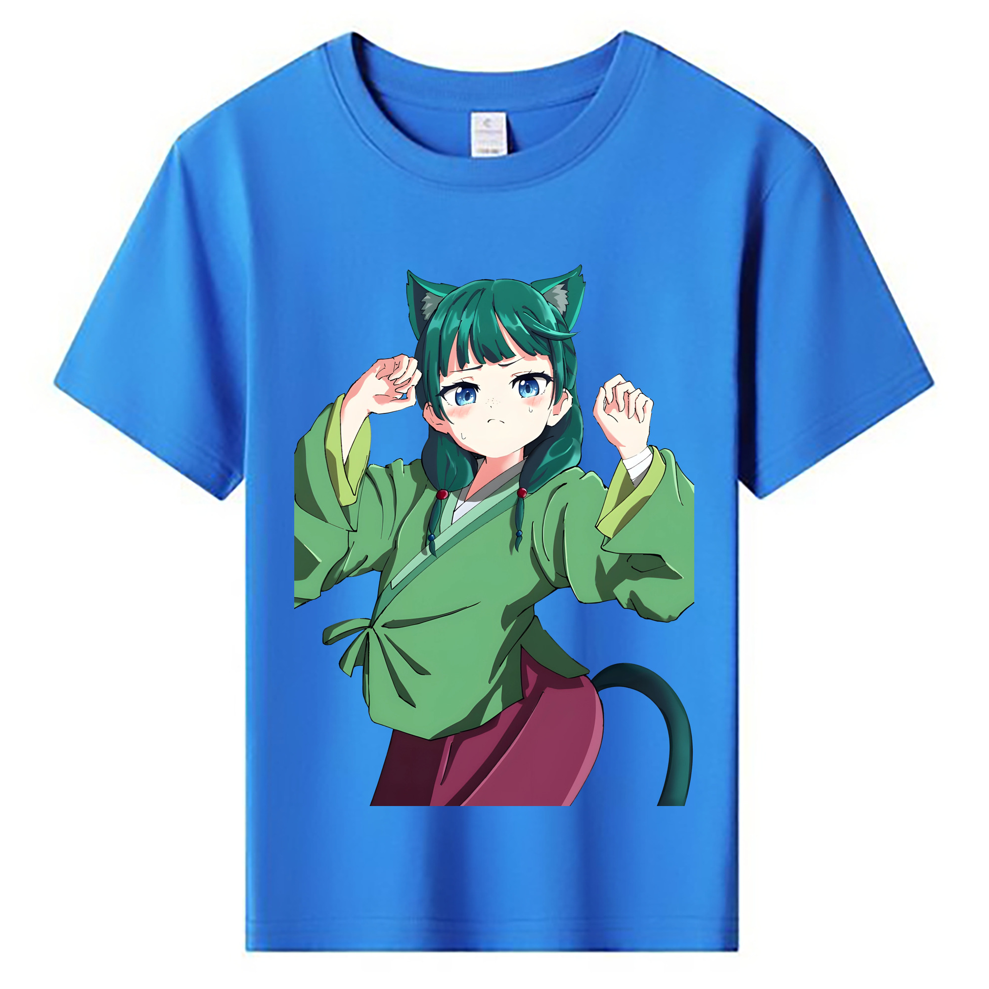（画像用） 薬屋のひとりごと The Apothecary Diaries 綿100％キッズTシャツ（フロントプリント）